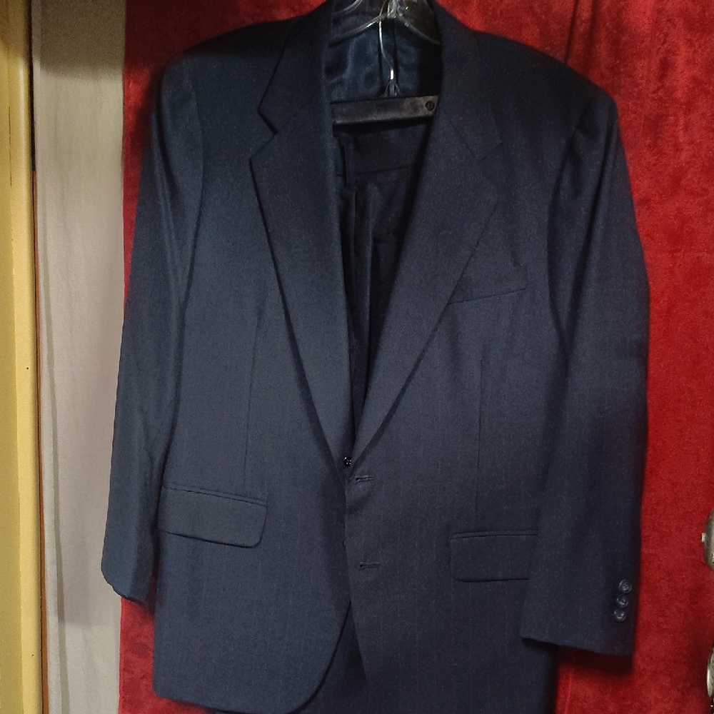 KiShU's East West Navy Men's Size,42 Suit
